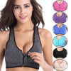 Front Zipper Sport Bra