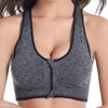 Front Zipper Sport Bra