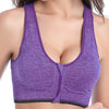 Front Zipper Sport Bra