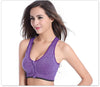 Front Zipper Sport Bra